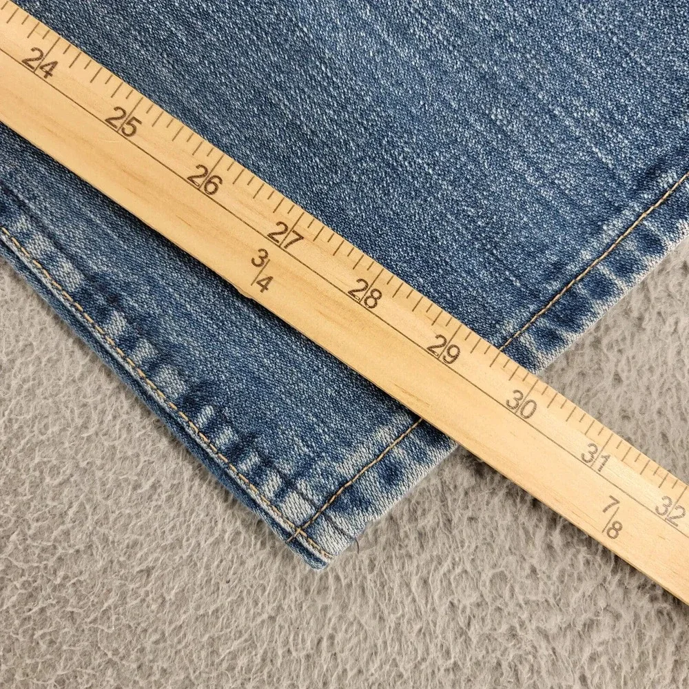 Wrangler Jeans Womens 8 Short Blue Denim A Sweet Fit Bootcut Medium Wash Comfort